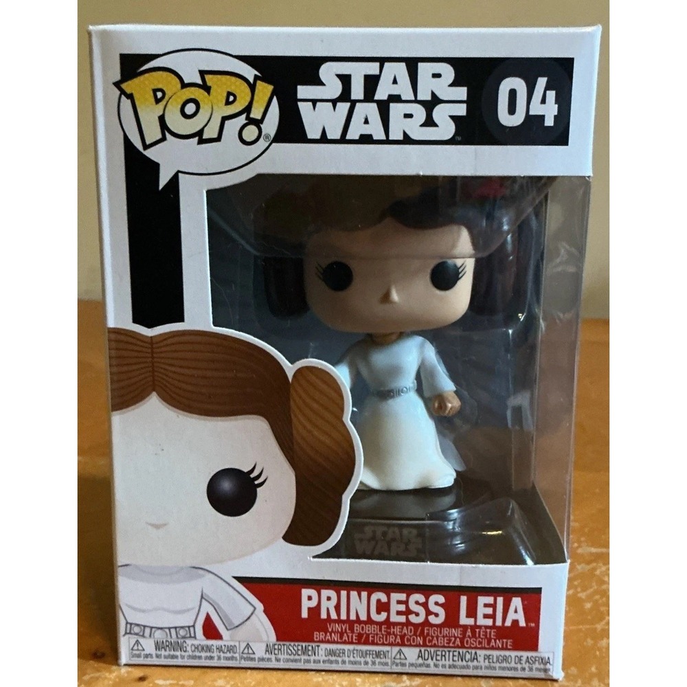 Funko Pop! Vinyl: Star Wars - Princess Leia #04 VAULTED 2013 Black Box